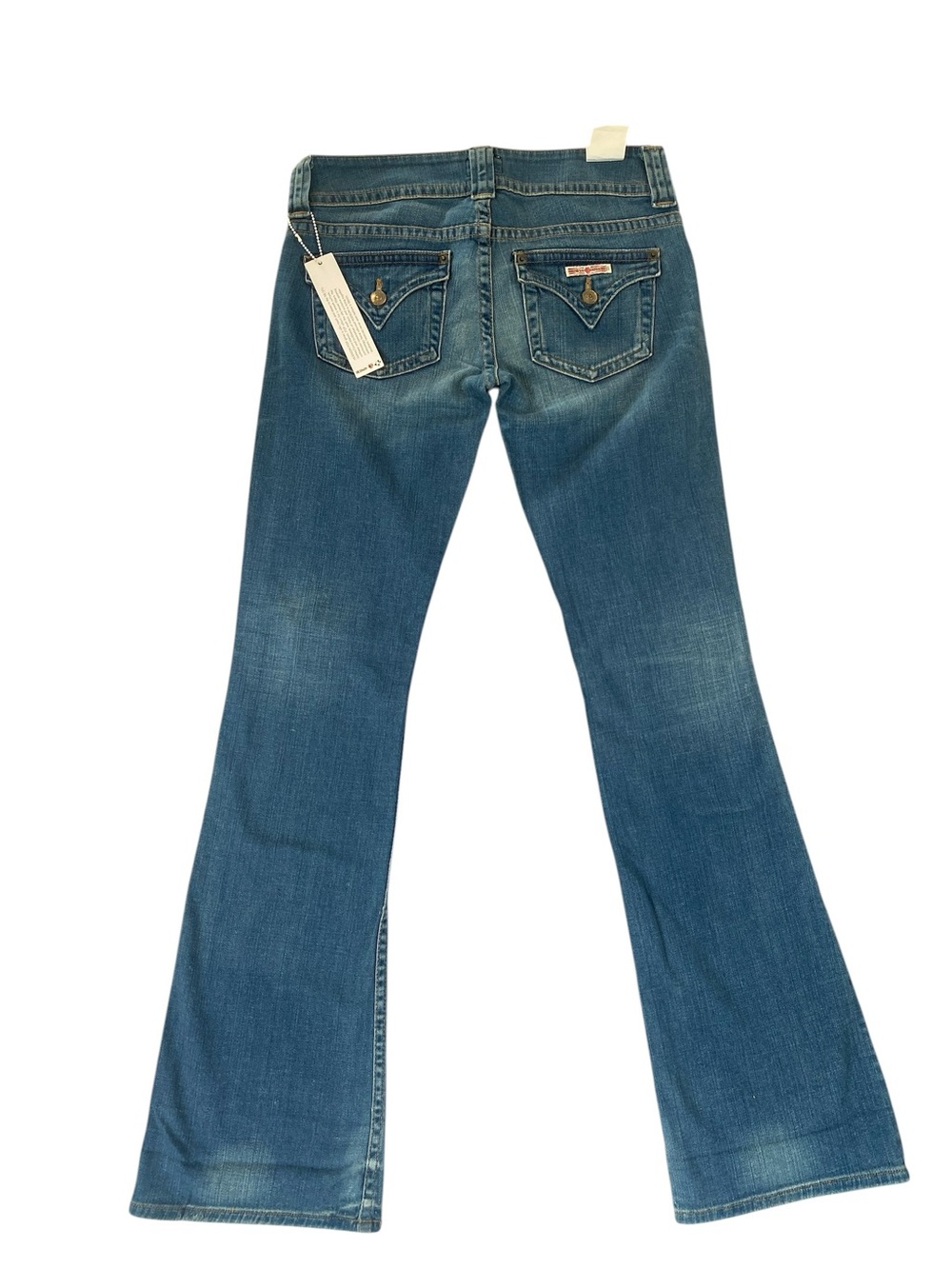 NWT Hudson Signature + Pop Bootcut Jeans Sz 27 Low Rise Y2K Made in USA - Picture 3 of 10